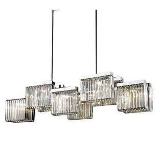 Люстра подвесная DELIGHT COLLECTION BROADWAY EP68031L-10 chrome
