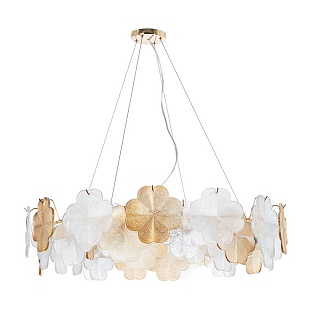 Люстра подвесная ARTE LAMP MALLIKA A4077SP-10GO