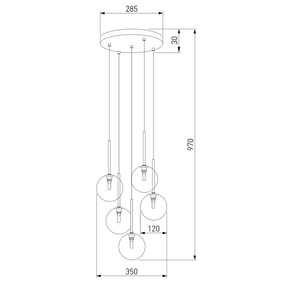 Подвес TK LIGHTING NILOS 5943 Nilos a068680