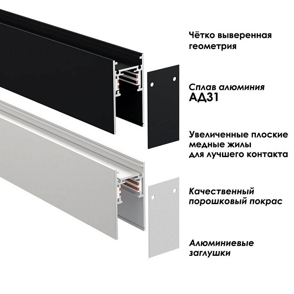 Шинопровод магнитный NOVOTECH FLUM 135154