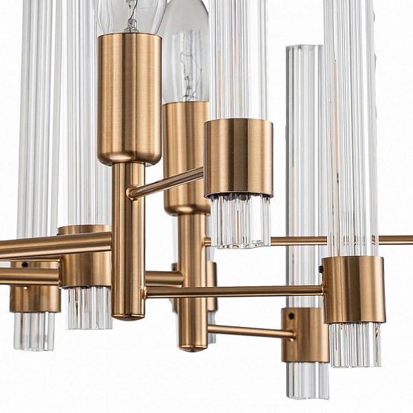 Люстра подвесная INDIGO FAVARA 11040/7P Brass