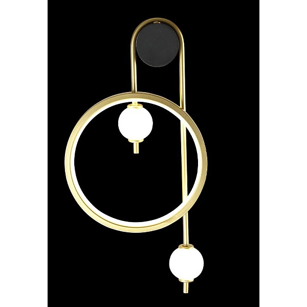 Бра CRYSTAL LUX RODRIGO RODRIGO AP20W LED BLACK/GOLD