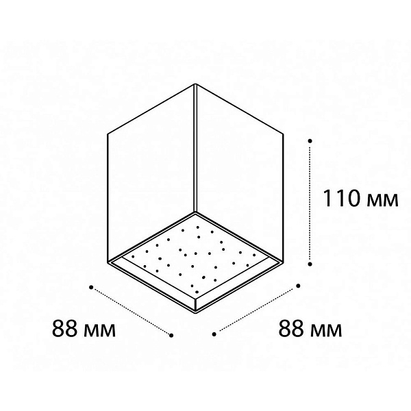 Светильник потолочный ITALLINE DL DL 3028 white 4000K