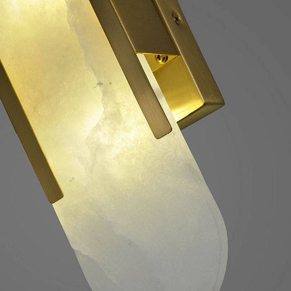 Бра DELIGHT COLLECTION WALL LAMP F037/S gold/white