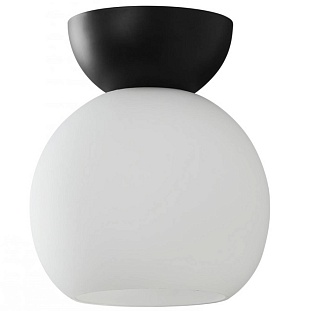 Светильник потолочный ILAMP MONO C6079-1 BK+WH
