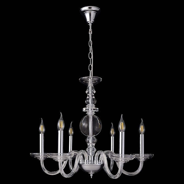Люстра подвесная CRYSTAL LUX ARABESQUE SP6 CHROME