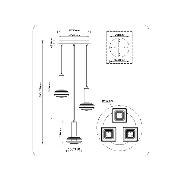 Подвес AMBRELLA LIGHT LH LH31011