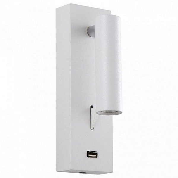 Бра CRYSTAL LUX CLT 210 CLT 210W USB WH