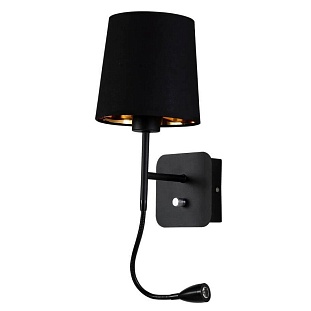 Бра CRYSTAL LUX PABLO Pablo AP2 Black/Black-Gold