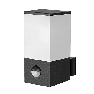 Светильник уличный настенный ARTE LAMP PLATE A3711AL-1BK