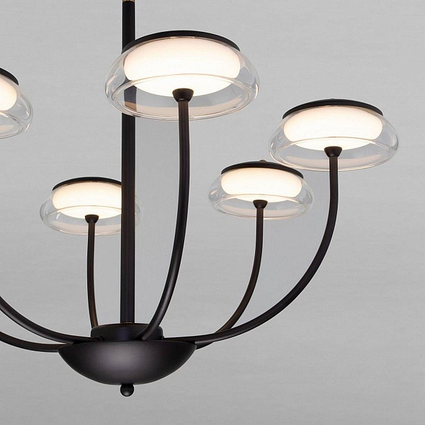 Люстра подвесная EUROSVET FUNGO 50388 LED черный