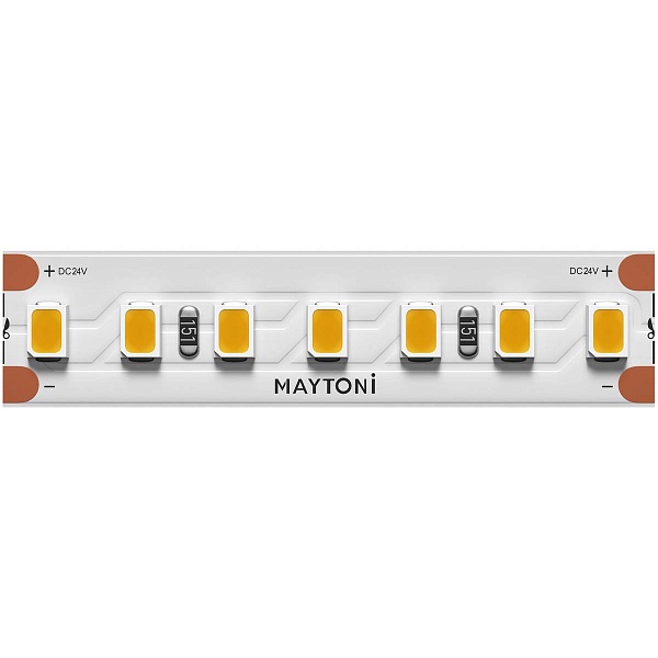 Лента LED ULTRA 17 W/m 24V IP 20 2835/168 3000K 8mm (5м) 201091 MAYTONI