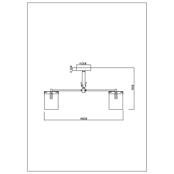 Люстра потолочная ARTE LAMP MODELLO A4099PL-8BK