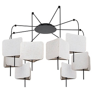Люстра подвесная ARTE LAMP TRIXIE A7084SP-8BK