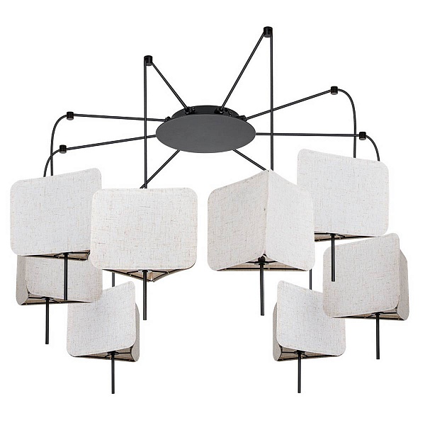 Люстра подвесная ARTE LAMP TRIXIE A7084SP-8BK