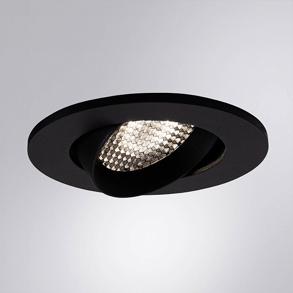 Светильник встраиваемый ARTE LAMP FUJI A2865PL-1BK