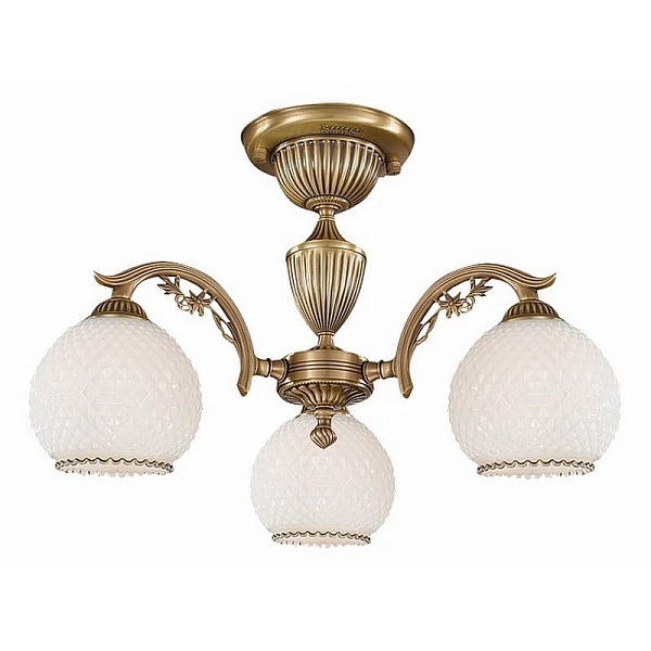 Люстра потолочная RECCAGNI ANGELO rosa 8600 PL 8620/3