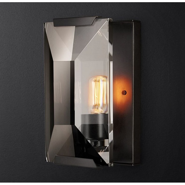 Бра DELIGHT COLLECTION HARLOW CRYSTAL KR0354W-1A black/clear