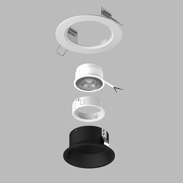 Светильник встраиваемый LIGHTSTAR DOMINO D61607WMOD