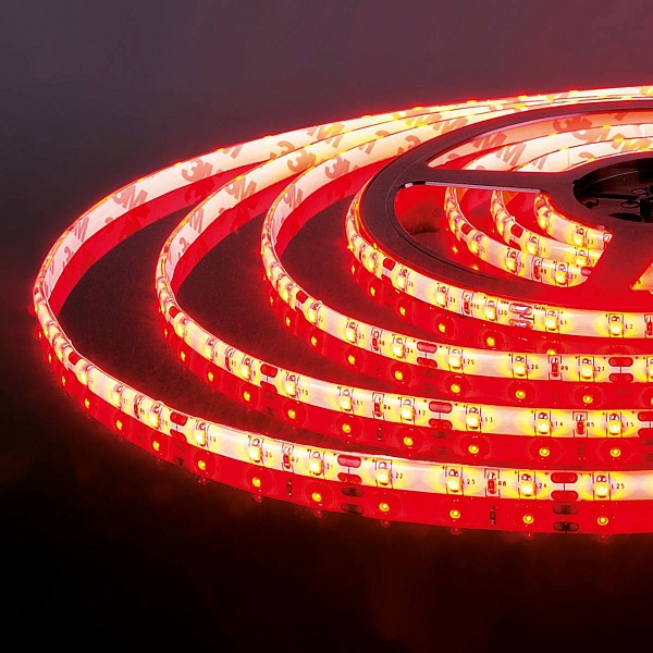 Лента LED 4,8 W/m 12V IP65 2835/60 RED 8mm (5м) a040998 ELEKTROSTANDARD