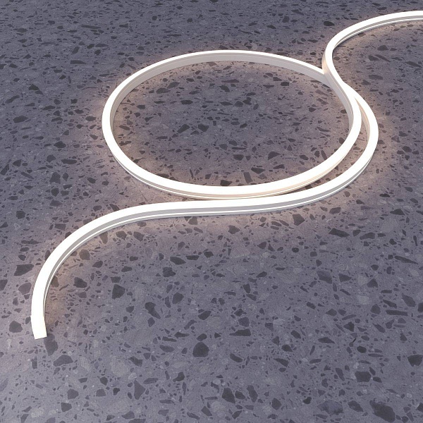 Лента LED ГИБКИЙ НЕОН 12W/m 24V IP67 2835/336 RGB+3000K 12mm (5м) 432003 MAYTONI