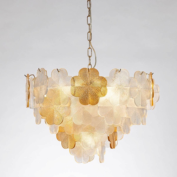 Люстра подвесная ARTE LAMP MALLIKA A4077LM-10GO