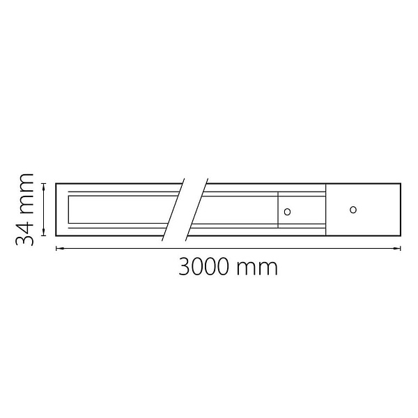 Шинопровод 1-фазный LIGHTSTAR BARRA 502035
