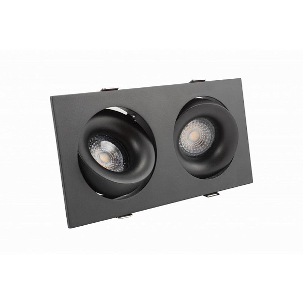 Светильник встраиваемый DENKIRS ROTO DK2122-BK