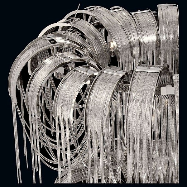 Люстра подвесная DELIGHT COLLECTION AVENUE KM0358P-5M/A chrome