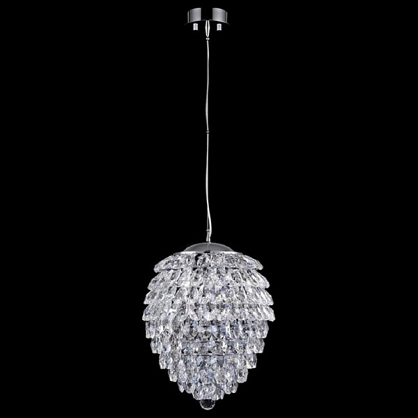 Подвес CRYSTAL LUX CHARME SP4 CHROME/TRANSPARENT