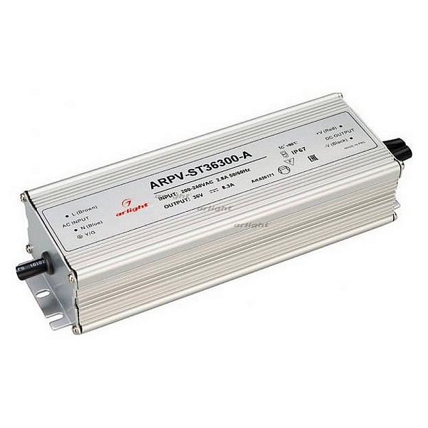 Блок питания ARLIGHT ARPV 36V 300W IP67 26171