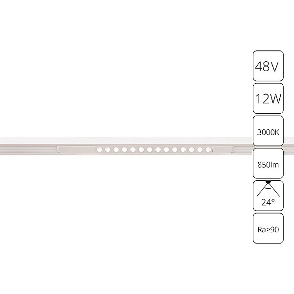 Трековый светильник ARTE LAMP OPTIMA A7286PL-1WH