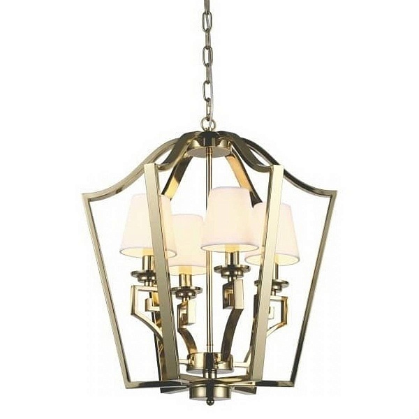 Люстра подвесная DELIGHT COLLECTION PRESIDENTIAL KM0701P-4 gold