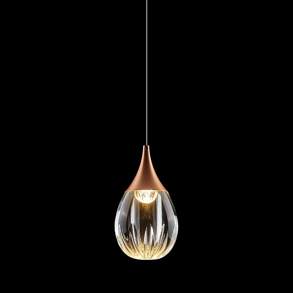 Подвес DELIGHT COLLECTION STILLA MD24001004-1A copper/clear