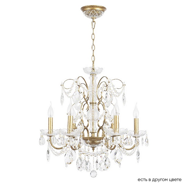 Люстра подвесная CRYSTAL LUX ODELIS SP6 GOLD