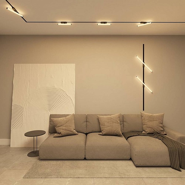 Трековый светильник DENKIRS STROM DK6438-BK