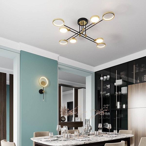 Люстра потолочная ODEON LIGHT DENZEL 4320/75CL