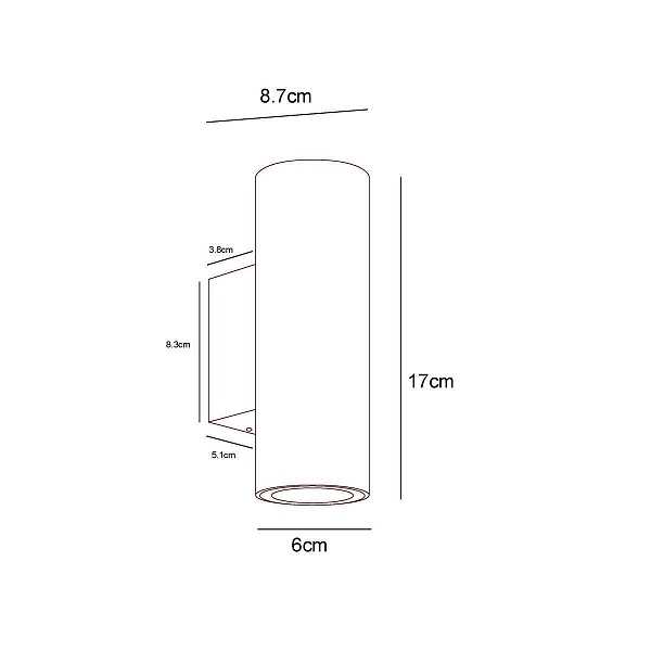 Светильник уличный настенный ARTE LAMP TORCULAR A1807AL-2BK