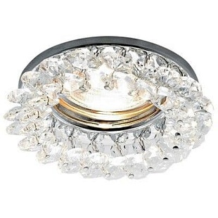 Светильник встраиваемый AMBRELLA LIGHT CRYSTAL K206 CL/CH