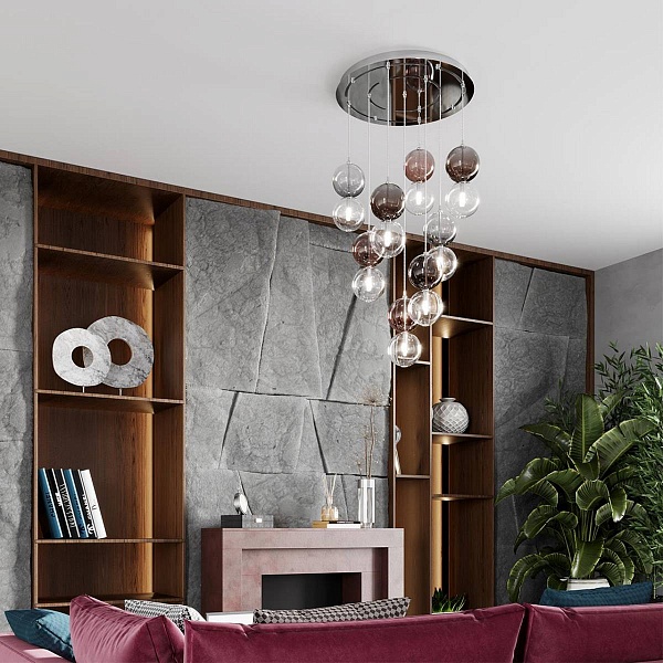 Подвес ODEON LIGHT CHANGI 4980/1B