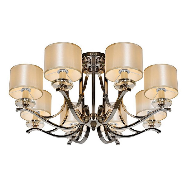 Люстра потолочная ILAMP LONDON 88389/8 CR