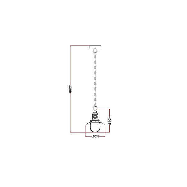 Подвес ARTE LAMP Sailor A4524SP-1AB