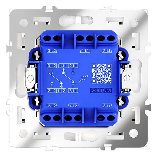 Переключатель 2-кл, S70, Кашемир, VLS020303, VOLTUM