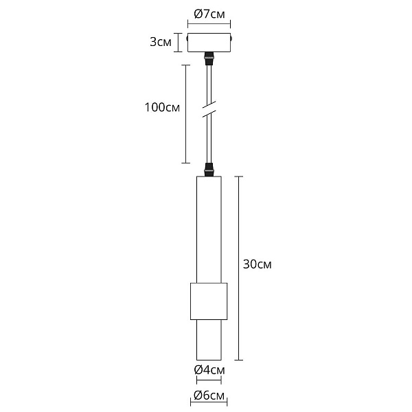 Подвес ARTE LAMP SABIK A2308SP-1BK