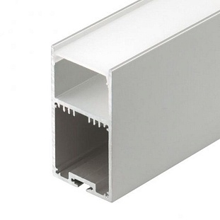 Профиль для ленты LED накладной SL-LINE-3667-2500 ANOD+OPAL 36x67мм (2,5м) 020463 ARLIGHT
