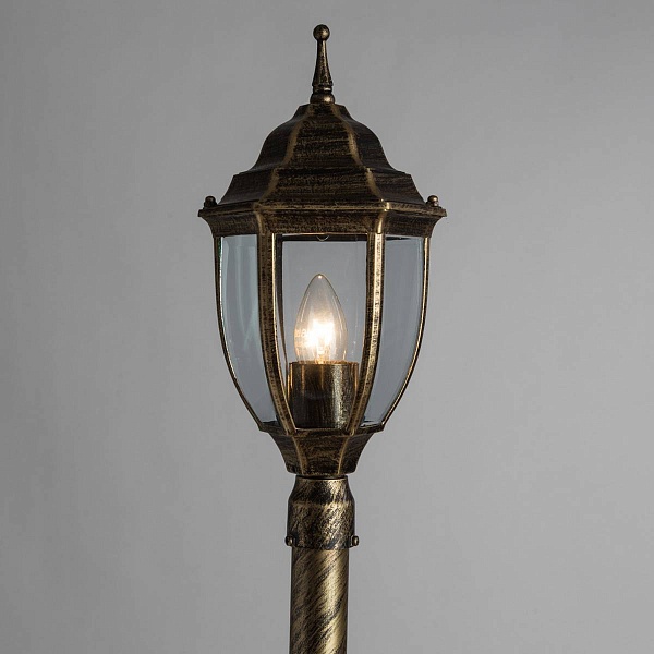 Светильник уличный столб низкий ARTE LAMP Pegasus A3151PA-1BN