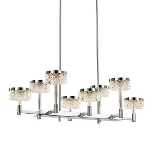 Люстра подвесная DELIGHT COLLECTION MD21020075 MD21020075-8B chrome