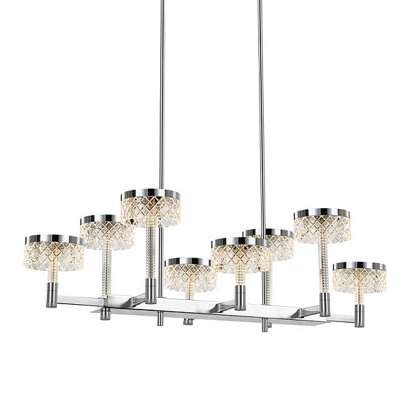 Люстра подвесная DELIGHT COLLECTION MD21020075 MD21020075-8B chrome