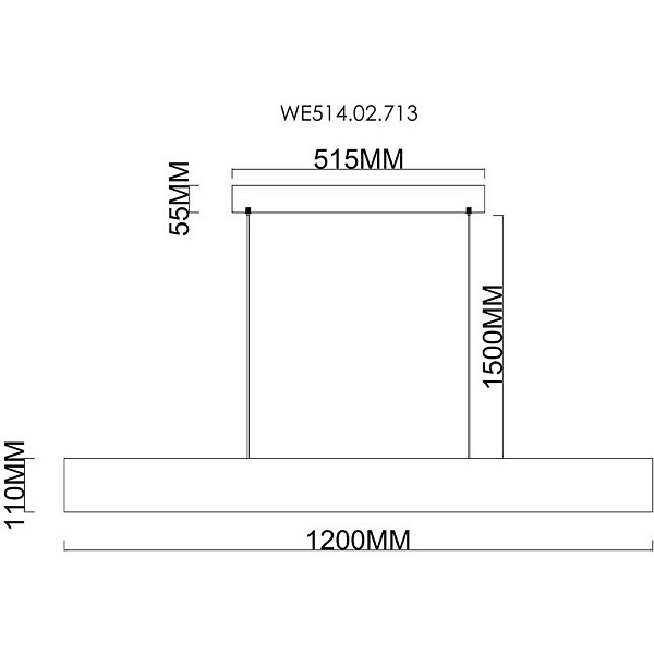 Подвес WERTMARK EDDA WE514.02.713