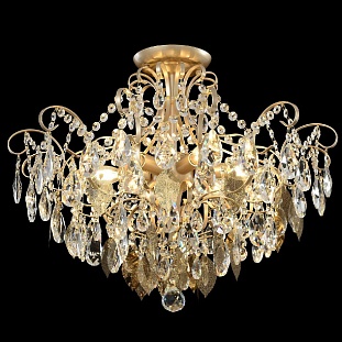 Люстра потолочная CRYSTAL LUX ESMIRALDA ESMIRALDA PL6 GOLD